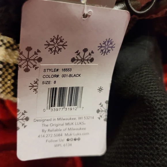 NWT MUKLUK RUGGED SOLE KNIT DETAIL FAUX FUR INTERIOR TOGGLE ACCENT SIZE 8 - Picture 8 of 10